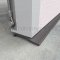 Sponge Neoprene Flange Seal by Pemko Installed on Closed Garage Door