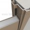 On Swing Side of Door