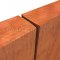 Zero #8217S Meeting Stile, with Double Fins Applied on Wooden Door 