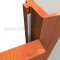 Barzen #WK30 Kerf Weatherstripping On swing side, open position