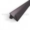 Black Polyvinyl Kerf Weatherstripping