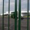 Locinox SHKLQF Gate Keep installed on airport gate
