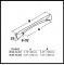 Product Specs for Hafele Stainless Steel Showcase Collection Cabinet Pull