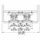 Hafele Connecting Set for EKU Forte 170/340 Specs