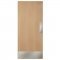 Push Plate on Door Matching Kick Plate