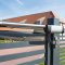 Locinox SAMSON-2 Gate Closer installed on gate