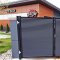 Locinox 3DM Gate Hinge installed on dumpster gate