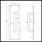 Product Specs for Deltana PPH4016 Push Plate