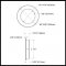 Product Specs for Deltana FP238 Flush Pull