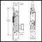 Product Specs for Adams Rite MS2180 Flushlock