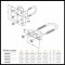 Product Specs for Locinox SB-3015 Bracket