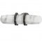 Marbleized White/Oil Rubbed Bronze