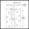 Product Specs of Cam Lift Hinges #9500