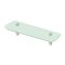 Deltana BBS Bath Series Solid Brass, Frosted Glass Shelf Satin Nickel (US15) Finished