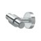 Deltana BBS Bath Series Solid Brass, Double Robe Hook Polished Chrome (US26) Finished