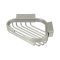 Deltana Wire Basket Triangular Corner, Heavy Duty, Brass Satin Nickel (US15) Finished