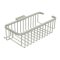 Deltana Wire Basket, Deep, Rectangular with Hook Satin Nickel (US15) Finished