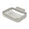 Deltana Bathroom Basket Rectangular Soap Holder Satin Nickel (US15) Finished