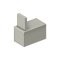 Deltana Zinc-Aluminum Single Robe Hook Satin Nickel (US15) Finished