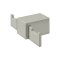 Deltana Zinc-Aluminum Double Robe Hook Satin Nickel (US15) Finished