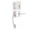 Emtek E4817 - E4017 Modern Style Electronic Keypad Entry Set