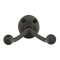 Emtek Traditional Brass Double Hook, Oil-Rubbed Bronze (US10B) Finished 