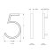 Emtek Modern House Numbers 5 digit Specs