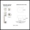 Product Specs for EM4716MDC Transitional Heritage Sectional Entry Set with Modern Disc Crystal Knob