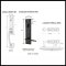 Product Specs for EM4815LSTR Apollo Entry Set with L-Square Tribeca Lever