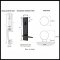 Product Specs for EM4815OR Apollo Entry Set with Orb Knob