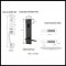 Product Specs for EM4815TAKN Apollo Entry Set with T-Bar Knurled Lever