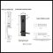 Product Specs for EM4815TATR Apollo Entry Set with T-Bar Tribeca Lever