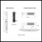 Product Specs for EM4816LSKN Orion Entry Set with L-Square Knurled Lever