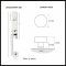 Product Specs for EM4818LAU Davos Entry Set with Laurent Knob