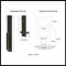 Product Specs for EM4819HT Lausanne Entry Set with Hampton Crystal Knob