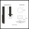 Product Specs for EM4819OCT Lausanne Entry Set with Octagon Knob