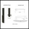Product Specs for EM4819POS Lausanne Entry Set with Poseidon Lever