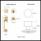 Product Specs for EM4820ROU Baden Entry Set with Round Knob