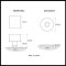 Emtek Square Door Knob Product Specs 