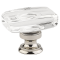 Actual Image of Emtek 86566 Windsor Crystal Cabinet Knob