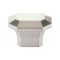 Emtek #86613 Hollywood Regency Collection, Riviera Rectangular Cabinet Knob, Satin Nickel (US15) Finish