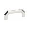 Emtek #86614 - *86620 Hollywood Regency Colection, Riviera Cabinet Pull, Polished Nickel (US14) Finish