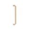 Emtek #86621 - #86622 Hollywood Regency Collection, Riviera Appliance Pull, Satin Brass (US4) Finish