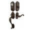 Emtek E451211 - E401211 Sandcast Bronze Style Electronic Keypad Entry Set