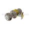 Emtek 5100RK Keyed In Knob with Rope Knob, Entry US14