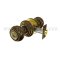 Emtek 5100RK Keyed In Knob with Rope Knob, Entry US7