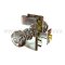 Emtek 5121W Keyed In Knob with Waverly Knob, Entry US14