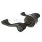 Emtek 5150RL Regular Rosette with Rope Lever, Dummy US10B