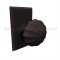 Emtek Melon Door Knob, Classic Brass, Rectangular Rosette, Oil Rubbed Bronze (US10B) Finish
