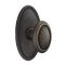 Emtek Parma Knob, Lost Wax Cast Bronze Handleset, #15 Rosette, Oil Rubbed Bronze Medium Bronze (MB)